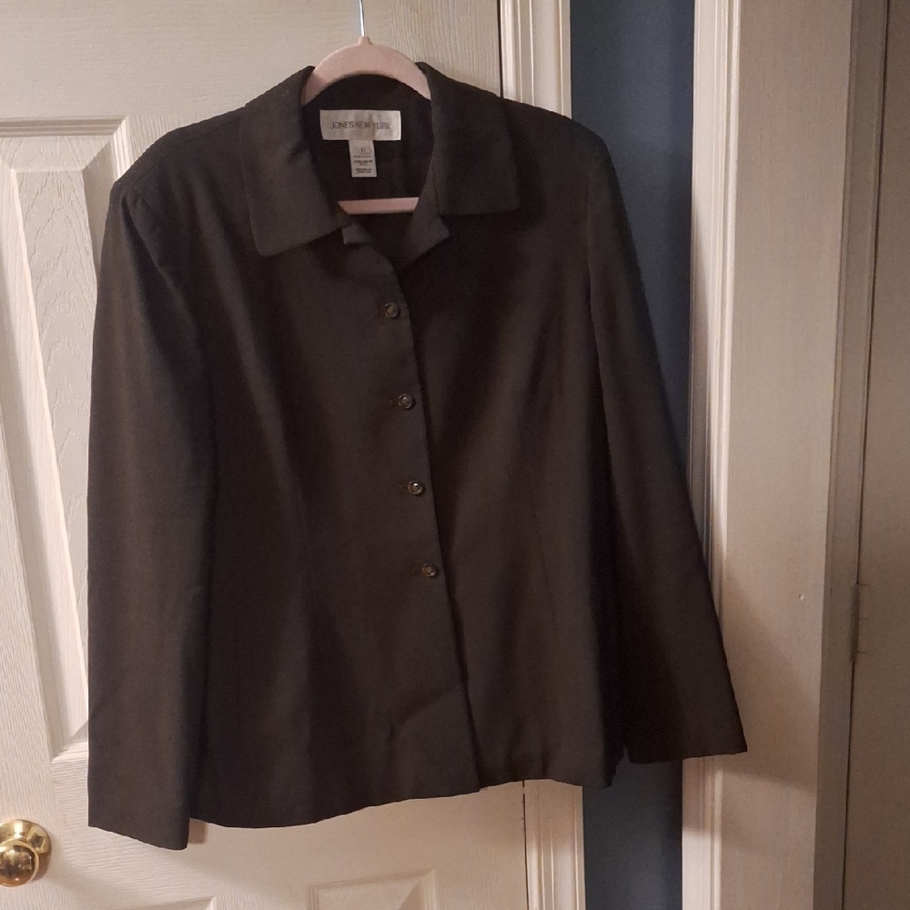 Jones New York Dark Brown Women's Blazer